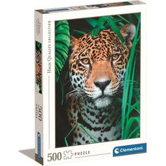 Clementoni Clementoni Puzzle 500el Jaguar w dżungli 35127 9750358 8005125351275