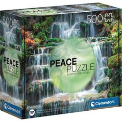 Clementoni Clementoni Puzzle 500el Peace The Flow 35117 9783513 8005125351176