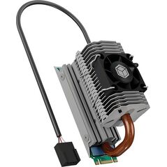 Icy Box Radiator z wentylatorem PWM do dysku M.2 SSD (60878) 9805906 4250078172123