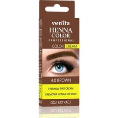 Venita VENITA_Professional Henna Color henna do brwi w kremie 4.0 Brown 30g 9811865 5902101519991