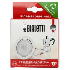 Bialetti Uszczelka + sitko do kawiarek aluminiowych Bialetti 9816592 8006363033992