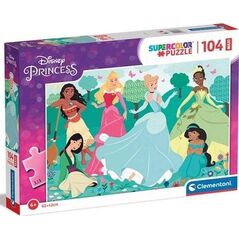Clementoni Puzzle 104 Maxi Super Kolor Princess 9884906 8005125237678