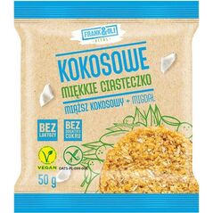 Frank&Oli Ciasteczko kokosowe + migdał bez dodatku cukru 50 g 9914888 5900316552123