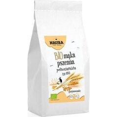 Naura Mąka pszenna pełnoziarnista typ 1850 BIO 1 kg 9915207 5902444122124