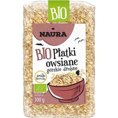 Naura Płatki owsiane górskie BIO 300 g 9915767 5902444122346
