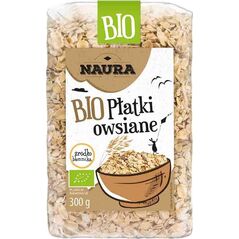 Naura Płatki owsiane BIO 300 g 9915770 5902444122339