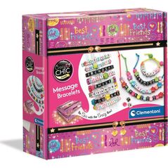 Clementoni Crazy Chic. Bransoletki z wiadomością 9918027 8005125186402