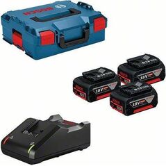 Bosch BOSCH.AKUMULATOR 18V 5,0Ah x3 +ŁADOWARKA GAL 18V-40 +LB B0615990L3T 9919108 3165140990868