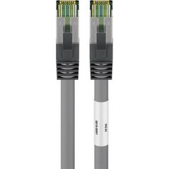 Goobay Kabel patchowy RJ45 (CAT 6A, 500 MHz) z surowym kablem CAT 8.1 S/FTP, - Długość kabla 10 m 10013407 4040849551413
