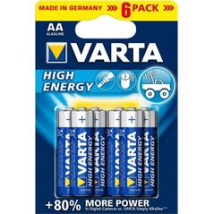 Varta Bateria High Energy AA / R6 6 szt. 10035406 4008496679270