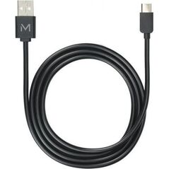 Kabel USB Mobilis USB-A - USB-C 1 m Czarny (001278) 10035754 3700992517841