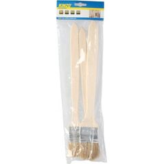 Kinzo Kinzo - Pędzel płaski 20 mm 3 szt. 10073875 8711252794983