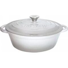 KingHoff EMALIOWANA BRYTFANNA ŻELIWNA 30cm KINGHOFF KH-1522 9943987 5908287215221
