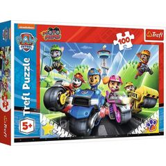 Trefl Puzzle 100 Psi Patrol na motorach TREFL 10075872 5900511164305
