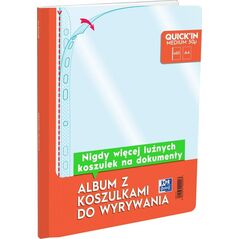 Oxford Album OXFORD z koszulkami krystalicznymi do wyrywania A4 60k 50mic krystaliczny 400136890 10087477 3045050434334