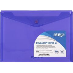 Strigo Teczka kopertowa PP A5 pozioma fioletowa SF011 STRIGO 10088139 6930518939926