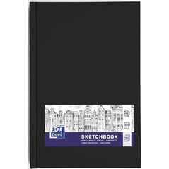 Oxford Szkicownik SKETCHBOOK szyty A6 96k 100g czarny 400152626 OXFORD 10089830 5904017390985
