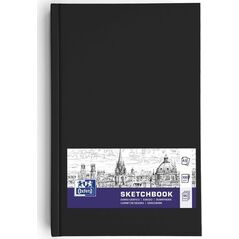 Oxford Szkicownik SKETCHBOOK szyty A5 96k 100g czarny 400152622 OXFORD 10089833 5904017390862