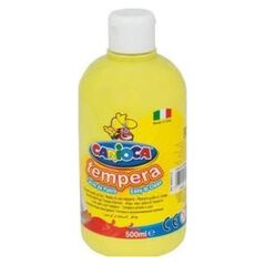 Carioca Farba tempera 500 ml, żółta cytrynowa CARIOCA 170-2367 10090199 8003511027025