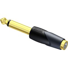 Adapter AV Procab Jack 6.3mm - RCA (Cinch) czarny (CLP104) 10191177 5414795020795