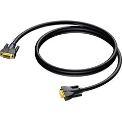 Kabel Procab D-Sub (VGA) - D-Sub (VGA) 15m czarny (CLV114/15) 10191184 5414795019683