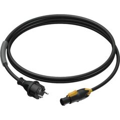 Kabel zasilający Procab Procab PRP433/3 Power cable - schuko male - powerCON TRUE1 female - 3 x 1.5 mm² 3 meter 10192012 5414795040991