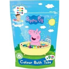 EDG Świnka Peppa barwniki koloryzujące do kąpieli 9x16g p14 EDG 10247038 5060537182124