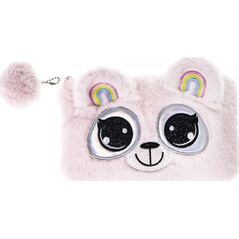 Starpak SASZETKA PLUSZOWA BIG EYES RÓŻOWA 20X11CM 10332235 5908275171560