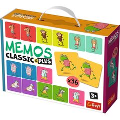 Trefl Memos classic&plus Ruch i dźwięk gra Trefl 02271 10614517 5900511022711