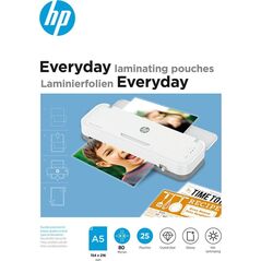 HP Folie laminacyjne HP EVERYDAY, A5, 80 mic, 25 szt., przezroczyste/połysk 10624588 4030152091553