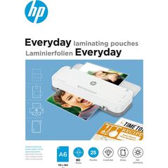 HP Folie laminacyjne HP EVERYDAY, A6, 80 mic, 25 szt., przezroczyste/połysk 10624589 4030152091560