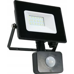 Naświetlacz Lumax Naświetlacz LED Lumax Heda Floodlight HFL120NS 20W 1600lm 4000K 120° IP44 czujnik ruchu PIR czarny 10803001 5901087203061