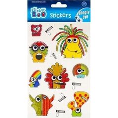 Sticker BOO Naklejki Sticker BOO Potworki 11093074 5904335841299