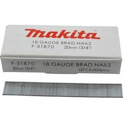 Makita Makita Gauge Brad Nails 1,2x20mm F-31870 5000 pcs. 11097326 88381292436