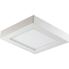 Lampa sufitowa Orno LETI LED 24W, oprawa downlight, natynkowa, kwadratowa, 1900lm, 3000K, biała, wbudowany zasilacz LED,AD-OD-6075WLX3 11210380 5908254818356