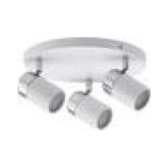 Lampa sufitowa Paulmann Spotlight Zyli IP44 Rondell max. 3x10W GU10 Biały/Chrom 230V Metal 11221025 4000870667125