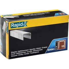 Rapid Zszywki Rapid z drutu płaskiego nr 12 (8 mm) - 5000 szt. 11237224 3221631005180