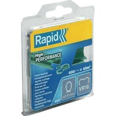 Rapid Zszywki zaciskowe do ogrodzenia Rapid VR16, zielone - 400 szt. 11237245 3221631087971