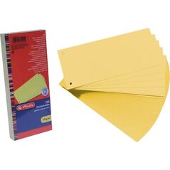 Herlitz Przekładki do segregatora 1/3 A4 100szt HERLITZ 11254915 4008110314914