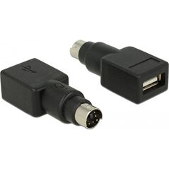 Adapter USB Delock 65898 USB - PS/2 Czarny  (65898) 11258578 4043619658985