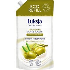 Luksja Luksja Creamy & Soft Kremowe mydło w płynie Oliwka i Jogurt 900 ml opakowanie uzupełniające 11285627 5900536349220