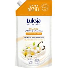 Luksja Luksja Creamy & Soft Kremowe mydło w płynie Jaśmin i Wanilia 900 ml opakowanie uzupełniające 11286173 5900536349237