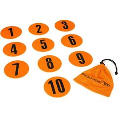 YakimaSport Znaczniki pola płaskie, numerowane 1-10 11459622 5903796710953