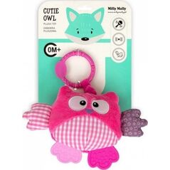 Milly Mally Milly Mally Zawieszka pluszowa Sówka różowa 11542982 5901761128000