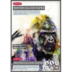 Blok do akwareli Derwent Watercolor Pad A5 300 g 12 ark. 11616488 5028252337229
