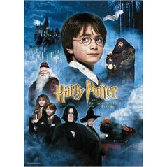 Wizarding World PUZZLE 1000 HARRY POTTER KAMIEŃ FILOZOFICZNY 11631733 8435450232411