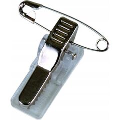 Office Products Klipsy do identyfikatorów OFFICE PRODUCTS, z agrafką, 12x30x16mm, 100szt. 11716133 5901503695036