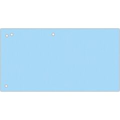 Office Products Przekładki OFFICE PRODUCTS, karton, 1/3 A4, 240x105mm, 100szt., niebieskie 11716136 5901503693193