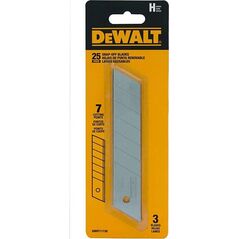 Dewalt DEWALT OSTRZA 25mm HARTOWANE 3szt. 11741094 3253560117269