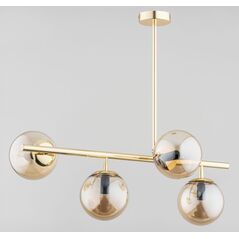Lampa wisząca Alfa Lungo 63030 lampa wisząca zwis 4x40W E14 złota 11884570 5900458630307